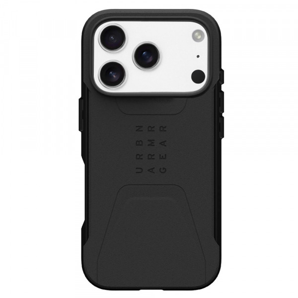Husa MagSafe pentru Apple iPhone 18 Pro / 17 Pro, Urban Armor Gear, Civilian, Neagra
