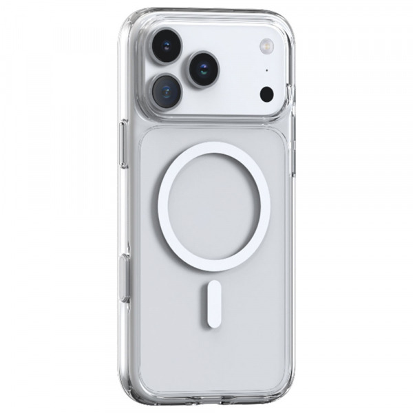 Husa MagSafe pentru Apple iPhone 18 Pro Max / 17 Pro Max, Torras, Guardian, Transparenta