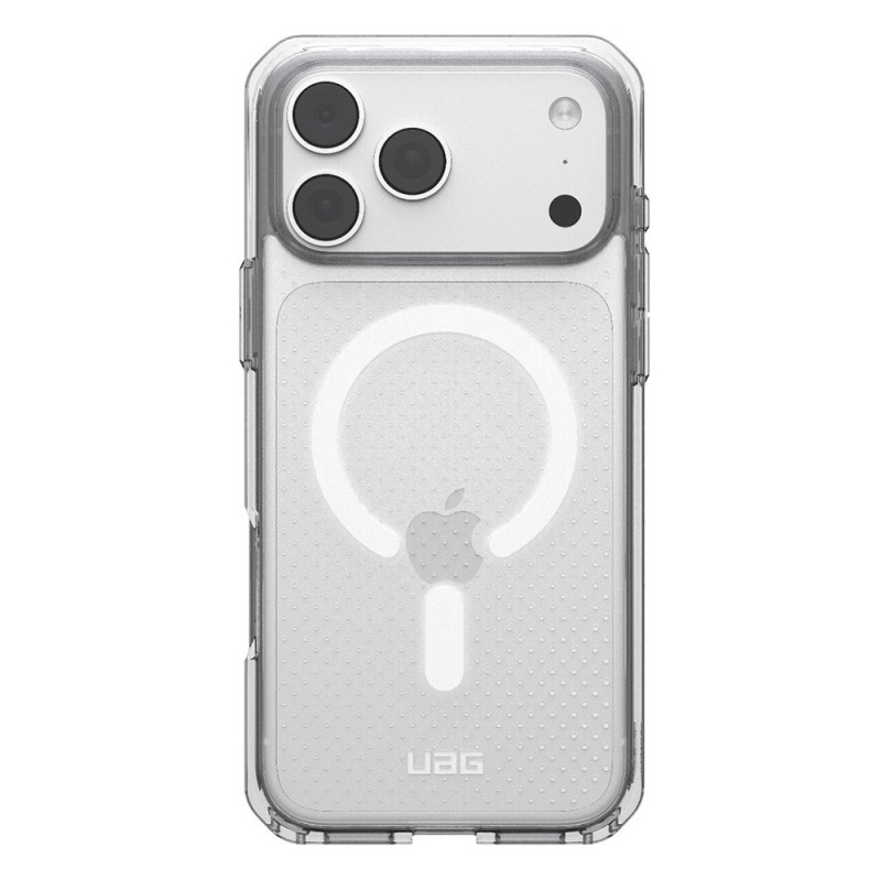 Husa MagSafe pentru Apple iPhone 18 Pro Max / 17 Pro Max, Urban Armor Gear, Dot, Argintie