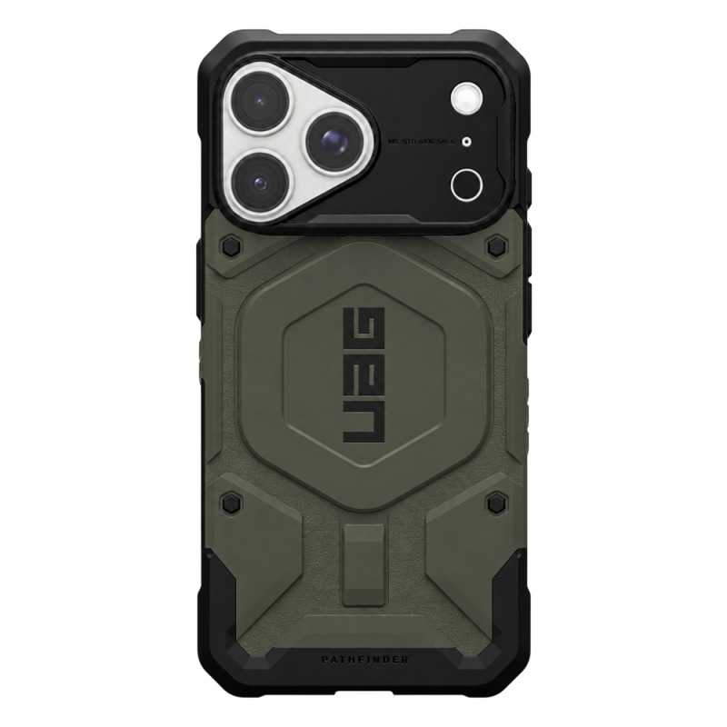 Husa MagSafe pentru Apple iPhone 18 Pro Max / 17 Pro Max, Urban Armor Gear, Pathfinder, Verde