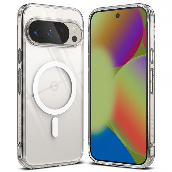 Husa MagSafe pentru Google Pixel 10 Pro XL, Ringke, Fusion, Transparenta