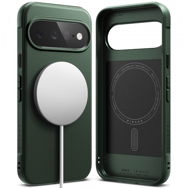 Husa MagSafe pentru Google Pixel 11, Ringke, Onyx, Verde Inchis