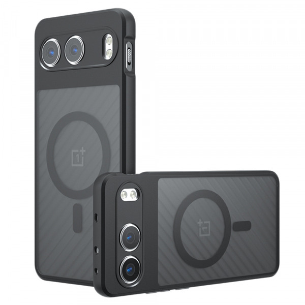 Husa MagSafe pentru OnePlus Nord 4, Techsuit, PureFrost, Neagra