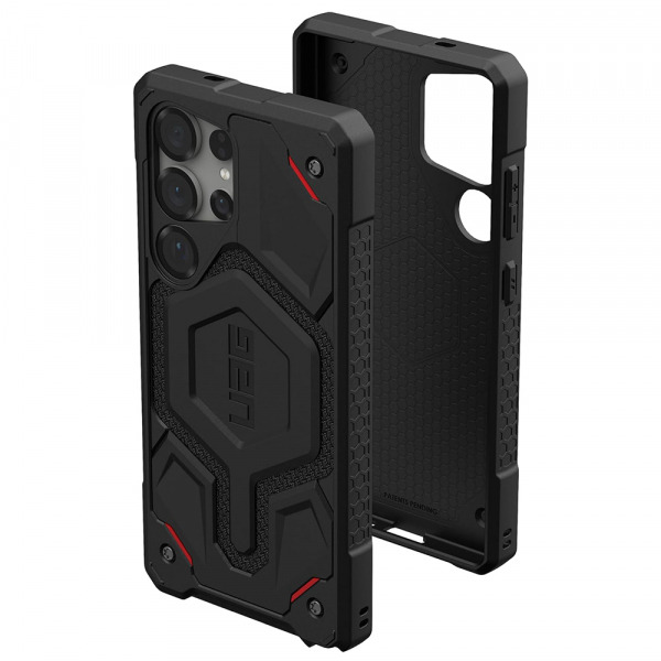 Husa MagSafe pentru Samsung Galaxy S25 Ultra S938, Urban Armor Gear, Monarch Pro Kevlar, Neagra