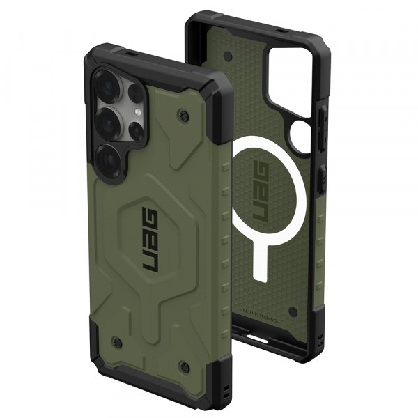 Husa MagSafe pentru Samsung Galaxy S25 Ultra S938, Urban Armor Gear, Pathfinder, Verde