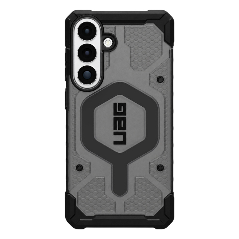 Husa MagSafe pentru Samsung Galaxy S26 S942, Urban Armor Gear, Pathfinder Clear, Gri