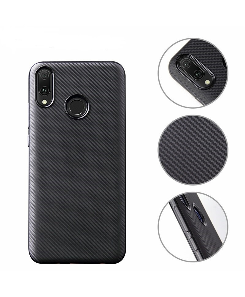 Husa New Carbon Fiber Apple iPhone XS Max 6.5 Negru