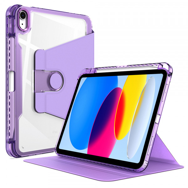 Husa pentru Apple iPad (2025) / (2022), Techsuit, Crystal Vision, Mov