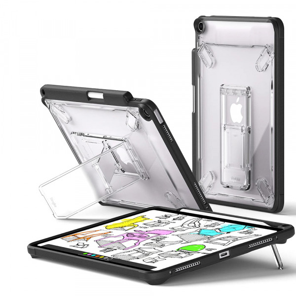 Husa pentru Apple iPad Air 11 (2026) / iPad Air 11 (2025) / Air 11 (2024) / Air (2022) / Air (2020), Ringke, Fusion Sketch Stand, Neagra