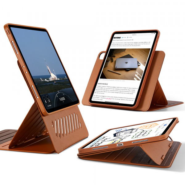 Husa pentru Apple iPad Pro 12.9 (2022) / Pro 12.9 (2021), ESR, Shift, Maro