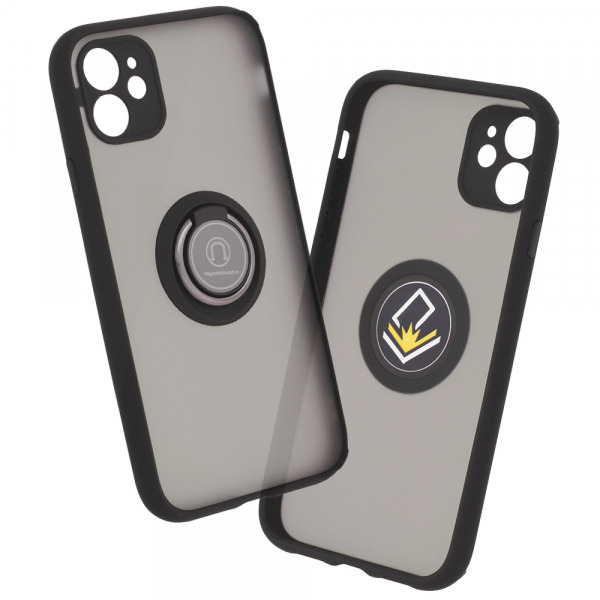 Husa pentru Apple iPhone 11, Techsuit, Glinth, Neagra