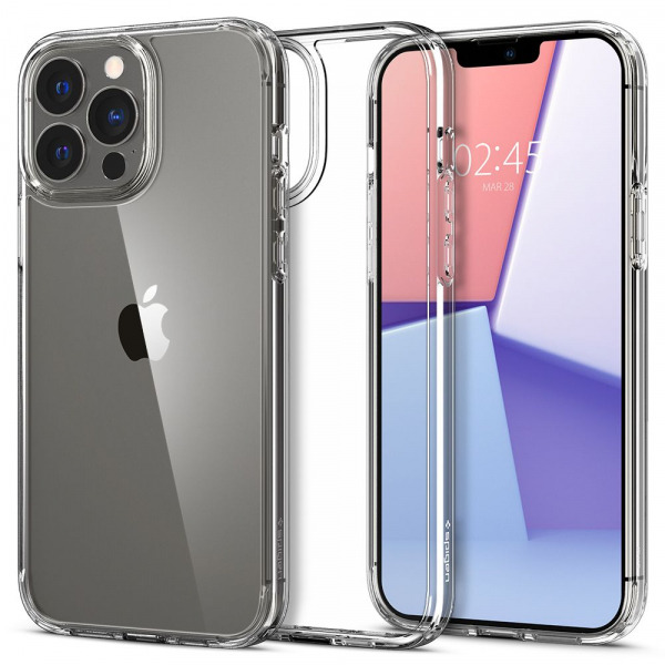 Husa pentru Apple iPhone 13 Pro Max, Spigen, Ultra Hybrid, Transparenta SPN1759CL