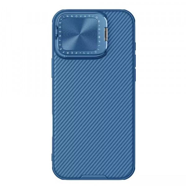 Husa pentru Apple iPhone 16 Pro, Nillkin, CamShield Prop, Albastra