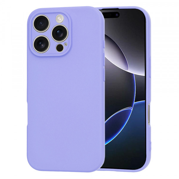 Husa pentru Apple iPhone 16 Pro Max, Techsuit, SoftFlex, Mov Deschis