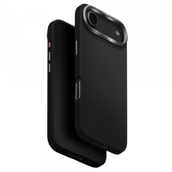Husa pentru Apple iPhone 17 Air, UNIQ, Lyden Leatherette, Neagra