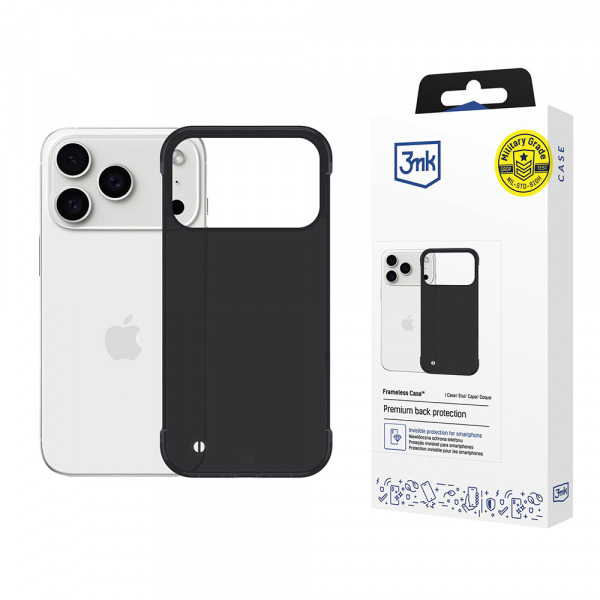 Husa pentru Apple iPhone 18 Pro Max / 17 Pro Max, 3MK, Just20g, Neagra