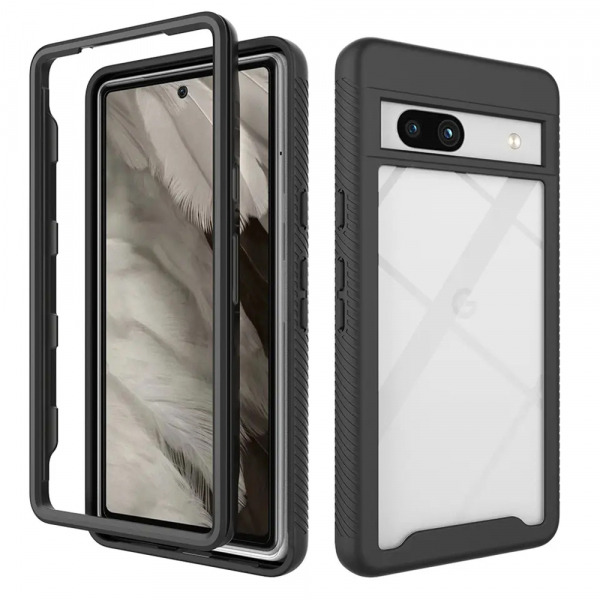 Husa pentru Google Pixel 7a, Techsuit, Defense360 Pro, Neagra
