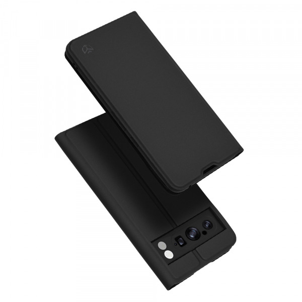 Husa pentru Google Pixel 8 Pro, Techsuit, Magskin Book, Neagra