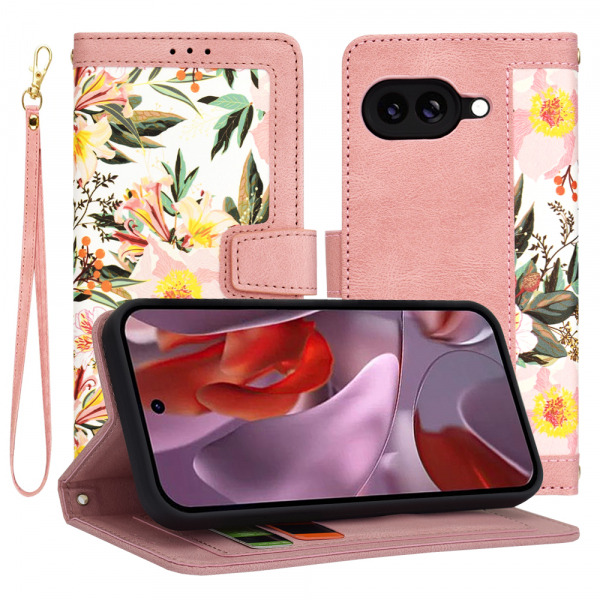 Husa pentru Google Pixel 9a, Techsuit, FlipCraft, Roz