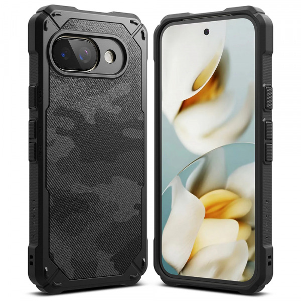 Husa pentru Google Pixel 9a, Ringke, Rugged Gear, Camuflaj