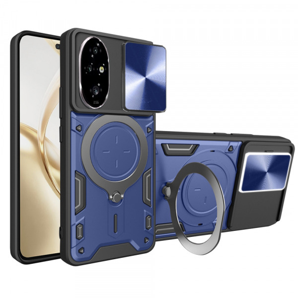 Husa pentru Honor 200 Pro, Techsuit, CamGuard Pro, Albastra