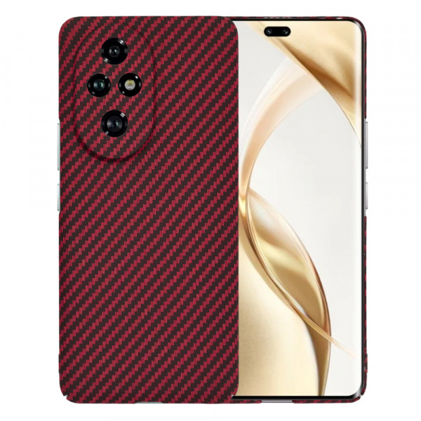 Husa pentru Honor 200 Pro, Techsuit, Carbonite FiberShell, Rosie