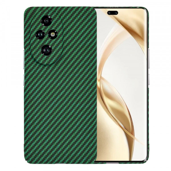 Husa pentru Honor 200 Pro, Techsuit, Carbonite FiberShell, Verde