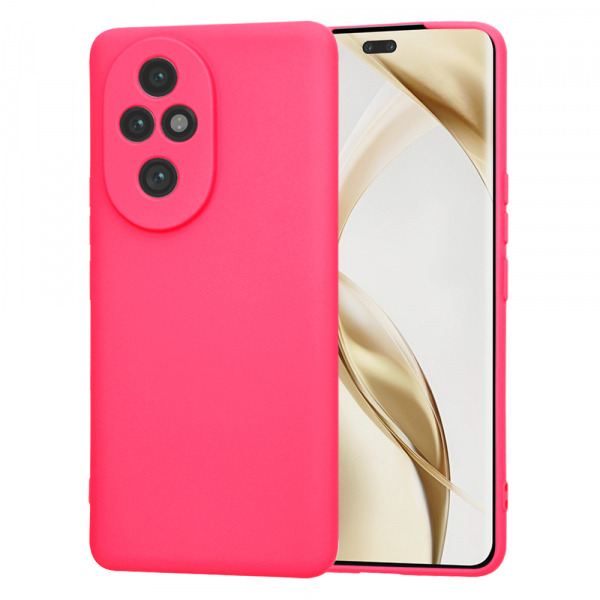 Husa pentru Honor 200 Pro, Techsuit, SoftFlex, Roz Inchis