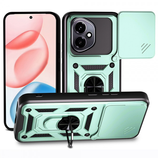 Husa pentru Honor 400, Techsuit, CamShield, Verde