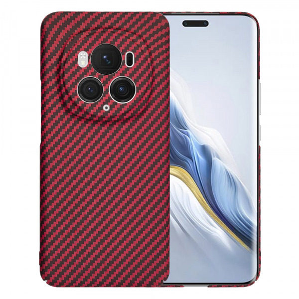 Husa pentru Honor Magic6 Pro, Techsuit, Carbonite FiberShell, Rosie