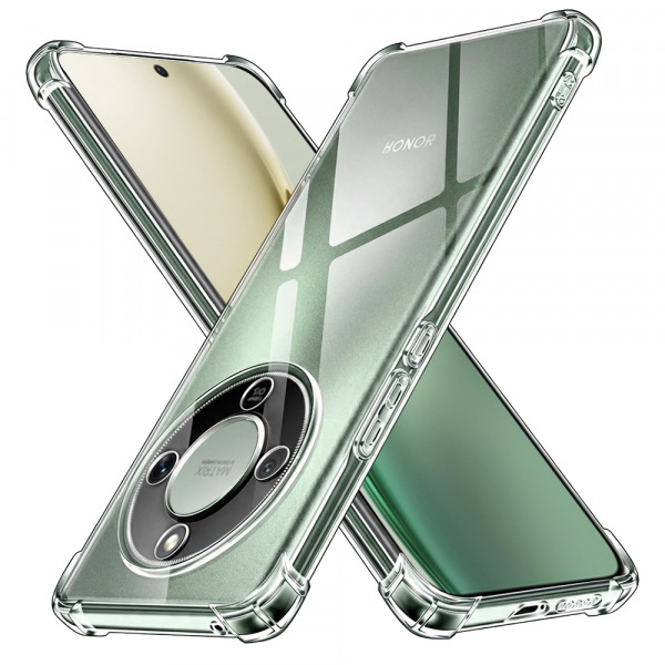 Husa pentru Honor Magic8 Lite, Techsuit, Shockproof Clear, Transparenta