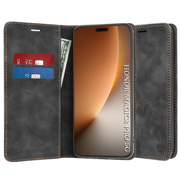 Husa pentru Honor Magic8 Pro, Techsuit, Confy, Neagra