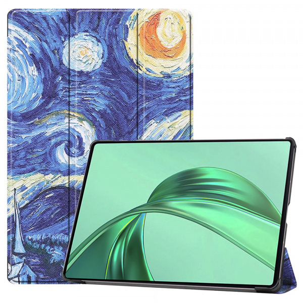 Husa pentru Honor Pad X8a, Techsuit, FoldPro Starry Night, Multicolor
