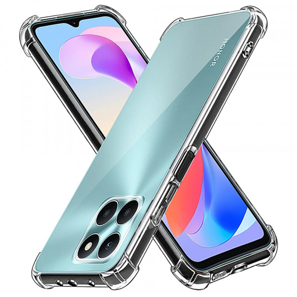 Husa pentru Honor X6a, Techsuit, Shockproof Clear, Transparenta