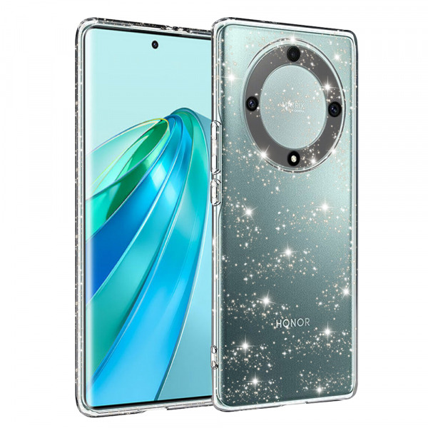 Husa pentru Honor X9a, Techsuit, SparkleSkin, Transparenta
