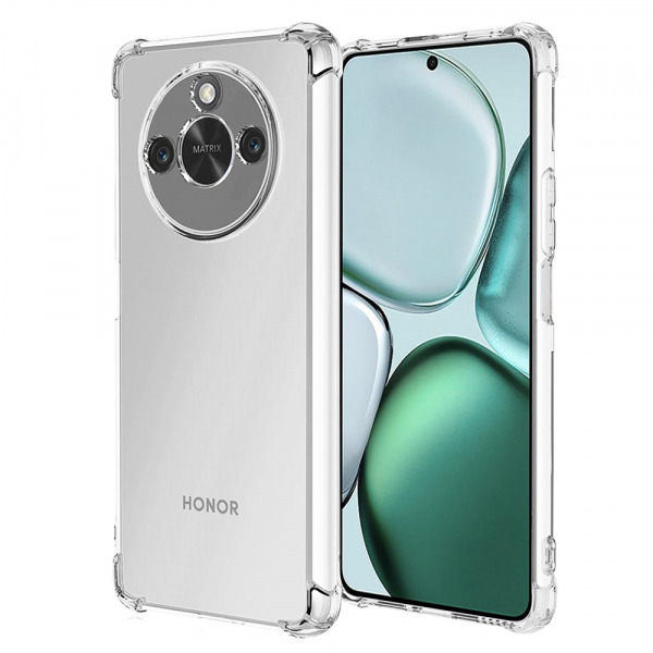 Husa pentru Honor X9c Smart, Techsuit, Shockproof Clear, Transparenta
