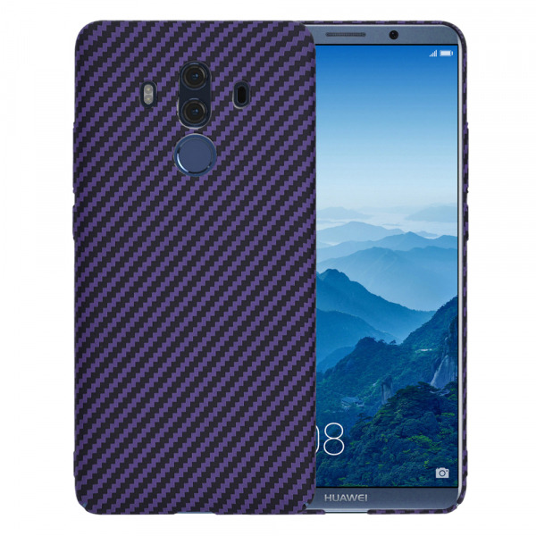 Husa pentru Huawei Mate 10 Pro, Techsuit, Carbonite FiberShell, Mov