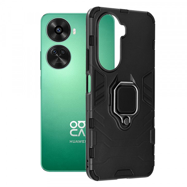 Husa pentru Huawei nova 11 SE / nova 12 SE, Techsuit, Shield, Neagra