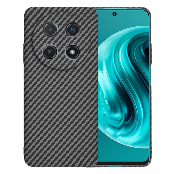 Husa pentru Huawei nova 13i / nova 12i, Techsuit, Carbonite FiberShell, Neagra