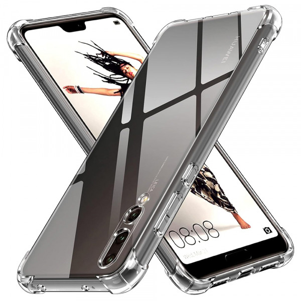 Husa pentru Huawei P20 Pro, Techsuit, Shockproof Clear, Transparenta