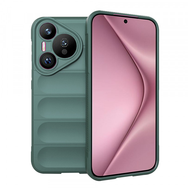 Husa pentru Huawei Pura 70, Techsuit, Magic Shield, Verde