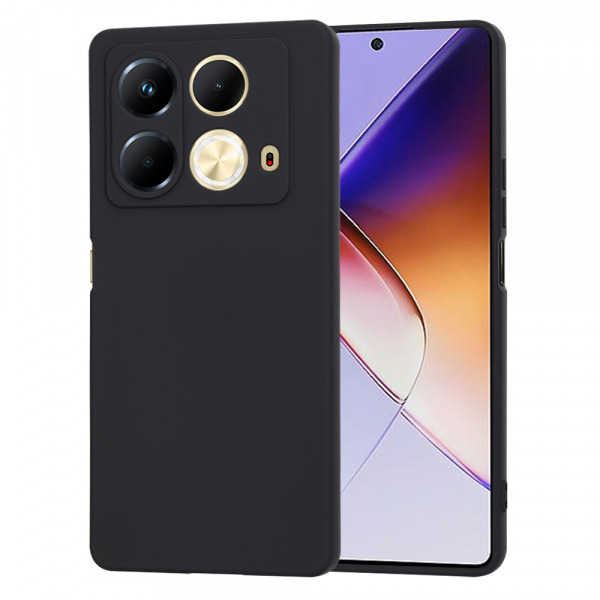 Husa pentru Infinix Note 40 4G, Techsuit, SoftFlex, Neagra