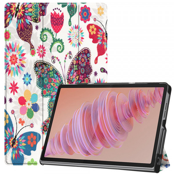 Husa pentru Lenovo Tab Plus 11.5inch, Techsuit, FoldPro Butterfly, Multicolor
