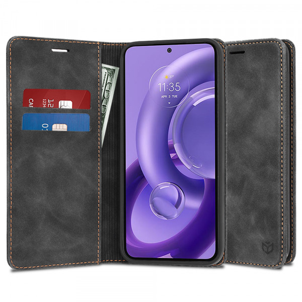 Husa pentru Motorola Edge 30 Neo, Techsuit, Confy, Neagra