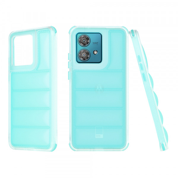 Husa pentru Motorola Edge 40 Neo, Techsuit, Wave Shield, Turcoaz