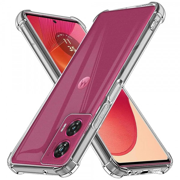 Husa pentru Motorola Edge 50 Fusion, Techsuit, Shockproof Clear, Transparenta