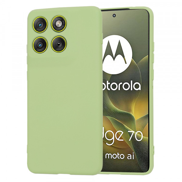 Husa pentru Motorola Edge 70, Techsuit, SoftFlex, Matcha