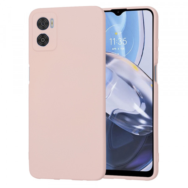 Husa pentru Motorola Moto E22i / E22, Techsuit, SoftFlex, Roz