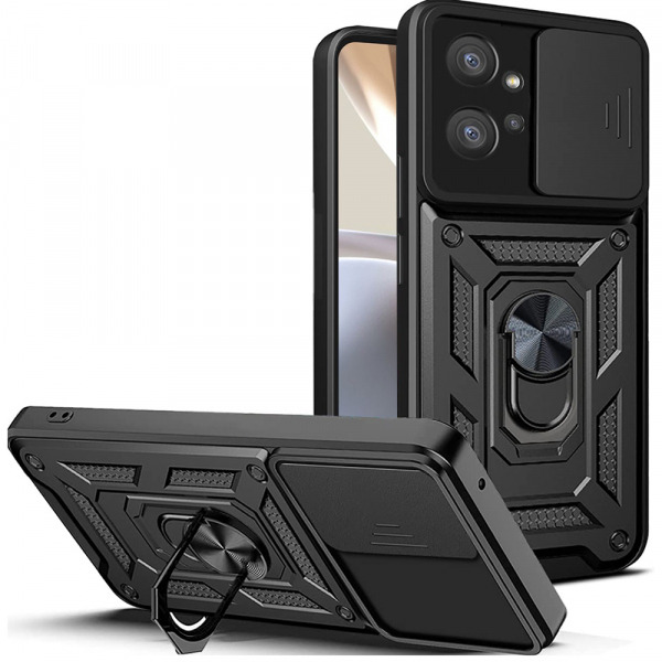 Husa pentru Motorola Moto G32, Techsuit, CamShield, Neagra