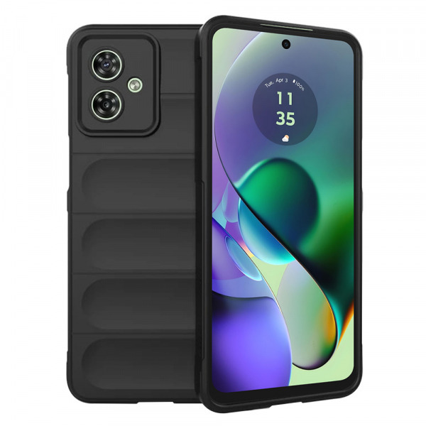 Husa pentru Motorola Moto G54, Techsuit, Magic Shield, Neagra
